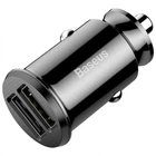 Зарядний пристрій автомобільний Baseus Grain 3.1A 2 USB black