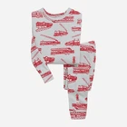 Детская пижама для мальчика GAP 43267190 86 см Красный/Серый (1159836365)