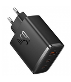 Сетевое зарядное устройство Baseus Cube Pro Fast Charger 2C+U 65W EU Cluster P10152301113-00 Черный