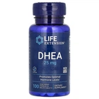 Вітаміни і мінерали Life Extension DHEA 25мг 100 вег таблеток