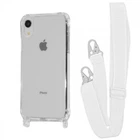 Чехол WAVE Clear Case With Strap для Iphone Xr White