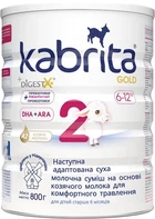 Дитяча суміш Kabrita 2 Gold (6-12 міс) на козячому молоці 800 г