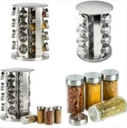 Карусель для спецій, набір ємностей, баночок для спецій Spice Carousel карусель на 16 ємностей