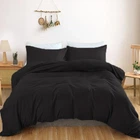 Комплект постільної білизни MirSon King Size 220x240 см Light Pro 10-006 Black Satin (2200010171716)