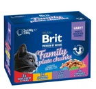 Вологий корм Brit Premium Delicate Fillets in Gravy Family Plate 100 г