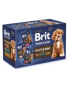 Влажный корм для собак Brit Premium Fillets in Gravy Multipack для малых пород