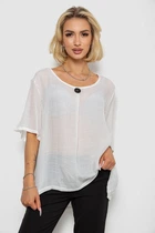 Блуза, цвет молочный, 244RM202, XXXL