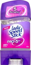 Дезодорант Lady speed Stick гелевий Pro 5 in 1 65 г (8714789966403)