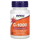Вітамін С Now Foods (Vitamin C-1000) 30 капсул