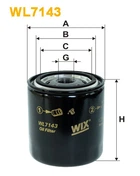Фильтр масляный WIX WL7143 - FN OP581 (WL7143)
