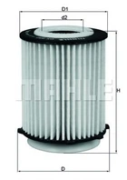 Фільтр масла Knecht OX982D MAHLE (OX982D)