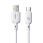 Кабель для заряджання Baseus Silky Series USB Type-C, 2м, 2.4A, з чіпом E-mark, P10377703213-01 White