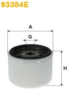 Фільтр повітряний WIX Filters Iveco Turbocharger VGT (= 49458) (93384E)