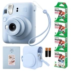 Подарочный набор Fujifilm Instax Mini 12 Pastel Blue: Камера + Чехол + Ремешок + Фотоальбом на 64 фото + Фотопленка 40 шт + Подарочная упаковка