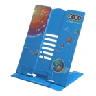 Подставка для книг ZiBi 270x165x210мм металлическая синяя (ZB.3503-02)