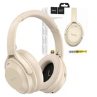 Наушники HOCO W37 Sound Active Noise Reduction BT headset |BT5.3, AUX, 33h| gold