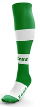 Футбольные гетры мужские Zeus Calza Parma 34-39 зелений, білий Z00070