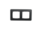 Рамка 2-местная горизонтальная Sedna Design черный SDD314802 Schneider Electric