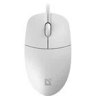 Мышь проводная Defender Azora MB-241 1200 DPI, 3 кнопки, с радужной подсветкой White (52242)