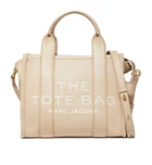 Сумка шопер женская Marc Jacobs The Leather Small Tote Bag Twine H009L01SP21-914 бежевая