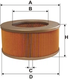 Фільтр повітряний WIX Filters WA6101 (323201)