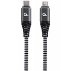 Кабель Cablexpert USB Type-C - micro USB (M/M), 1.5 м, Grey (CC-USB2B-CMMBM-1.5M)