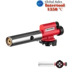 Горелка газовая c пьезоподжигом Intertool цельнометаллический (GB-0027)