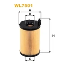 Фильтр масляный Wixfiltron WL7501