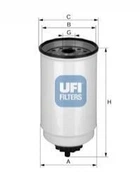 Топливный фильтр UFI 2437100 Ford Transit 5020307, 6202100, 6164913