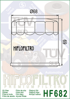 Фільтр масляний Hiflo Filtro HF682 (Apache, CF Moto, GOES, Hyosung, Quadzilla, Suzuki)