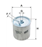 Паливний фільтр WIX FILTERS WF8272 Mercedes C-Class, G-Class, M-Class A6110901252, A6110910001, A6110920001