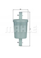 Топливный фильтр MAHLE / KNECHT KL260OF 20443727