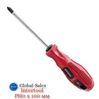 Викрутка Intertool хрестова PH0 х 100 мм (VT-3132)