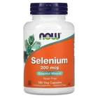 Селен Now Foods Selenium 200 мкг 180 вегетаріанських капсул