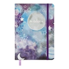 Блокнот на гумці Buromax Abstract А5 96 аркушів клітинка (BM.255115-02)