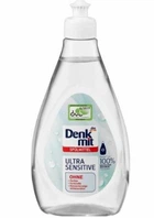 Засіб для миття посуду Denkmit Spülmittel Ultra Sensitive 500 мл — м’яка формула без ароматизаторів та барвників