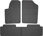 Комплект автомобильных ковриков Frogum Basic El Toro для Citroen Berlingo I 1996–2010 / Peugeot Partner I 1996–2010 Черный 4 шт (5907377541615)