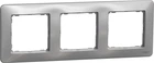 Рамка 3-постова Schneider Electric Sedna Design алюміній SDD313803