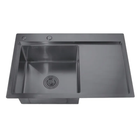 Кухонна мийка Zerix ZH7849L-215 Nano-Black MX1590