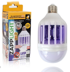 Светодиодная лампа уничтожитель комаров ZAPP LIGHT LED менее 15 ватт без химических веществ