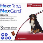 Препарат проти паразитів для собак від 25,1-50 кг Boehringer Ingelheim Некс Гард таблетки - 3 шт