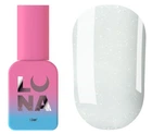 Жидкий гель для наращивания Luna Light Acrygel 27 молочный с блестками 13 мл