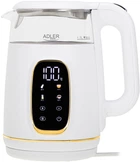 Электрочайник Adler AD 1305 1.7 л White-Gold (AD1305WG)