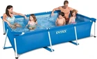Бассейн каркасный Intex 28271 прямоугольный на 2282 л со стальным каркасом и чашей из ПВХ 260x160x65 см Синий (124-9-28271-2024)