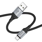 USB Кабель Hoco X102 Fresh MicroUSB Black 1m 71534