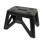 Легкий складной пластиковый стул Tribe Camp Chair Low для природы T-EF-0001 black