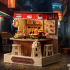 Конструктор 3D DIY Румбокс CUTE ROOM Вращающийся дом еды Revolving Food House