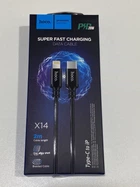 Кабель USB Hoco X14 Double Speed PD 20W Type-C to Lightning 2 метри