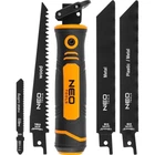 Пила садова Neo Tools тримач, 15см, 24 TPI, 18 TPI, 6 TPI, двокомпонентне руківя, 0.182кг (44-650)