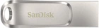 Накопичувач SanDisk 64GB USB 3.1 Type-A + Type-C Dual Drive Luxe Срібний (SDDDC4-064G-G46)